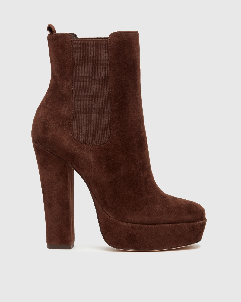 Kyra Boot - Chocolate Suede